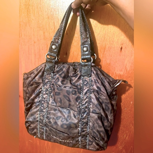 Authentic Lancaster designed brown shoulder bag . - Picture 7 of 16